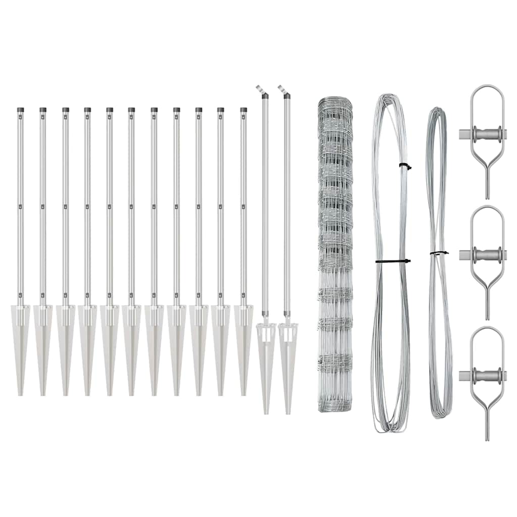 Fence Post Galvanized 25 x 1.4 m Steel