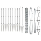 Fence Post Galvanized 25 x 1.4 m Steel