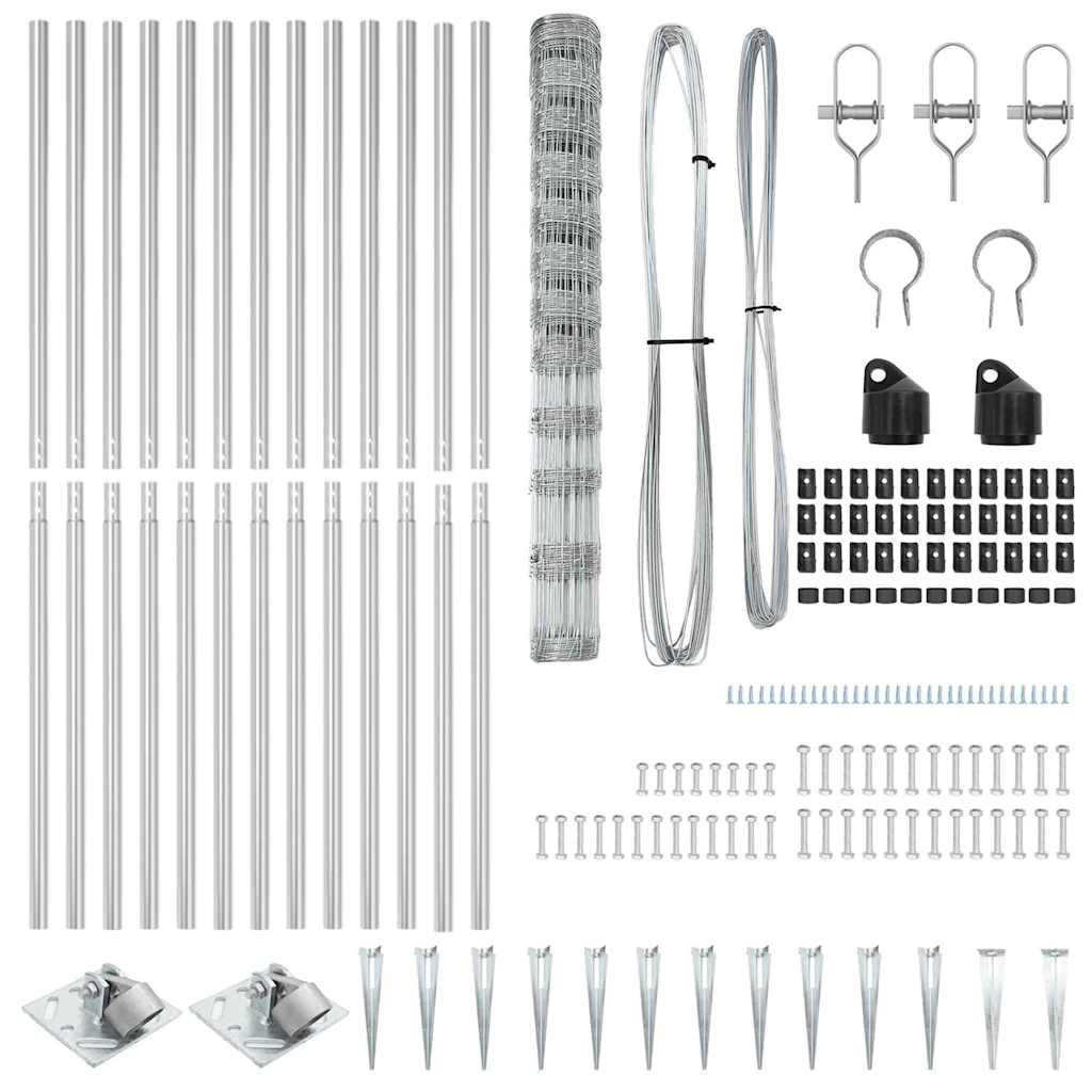 Fence Post Galvanized 25 x 1.4 m Steel