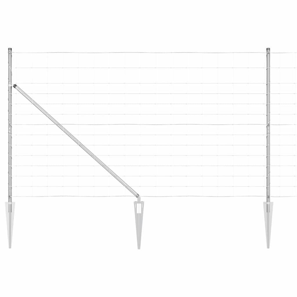 Fence Post Galvanized 25 x 1.4 m Steel