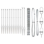 Fence Post Galvanized 25 x 1.4 m Steel