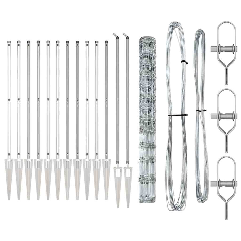 Fence Post Galvanized 25 x 1.5 m Steel