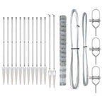 Fence Post Galvanized 25 x 1.6 m Steel