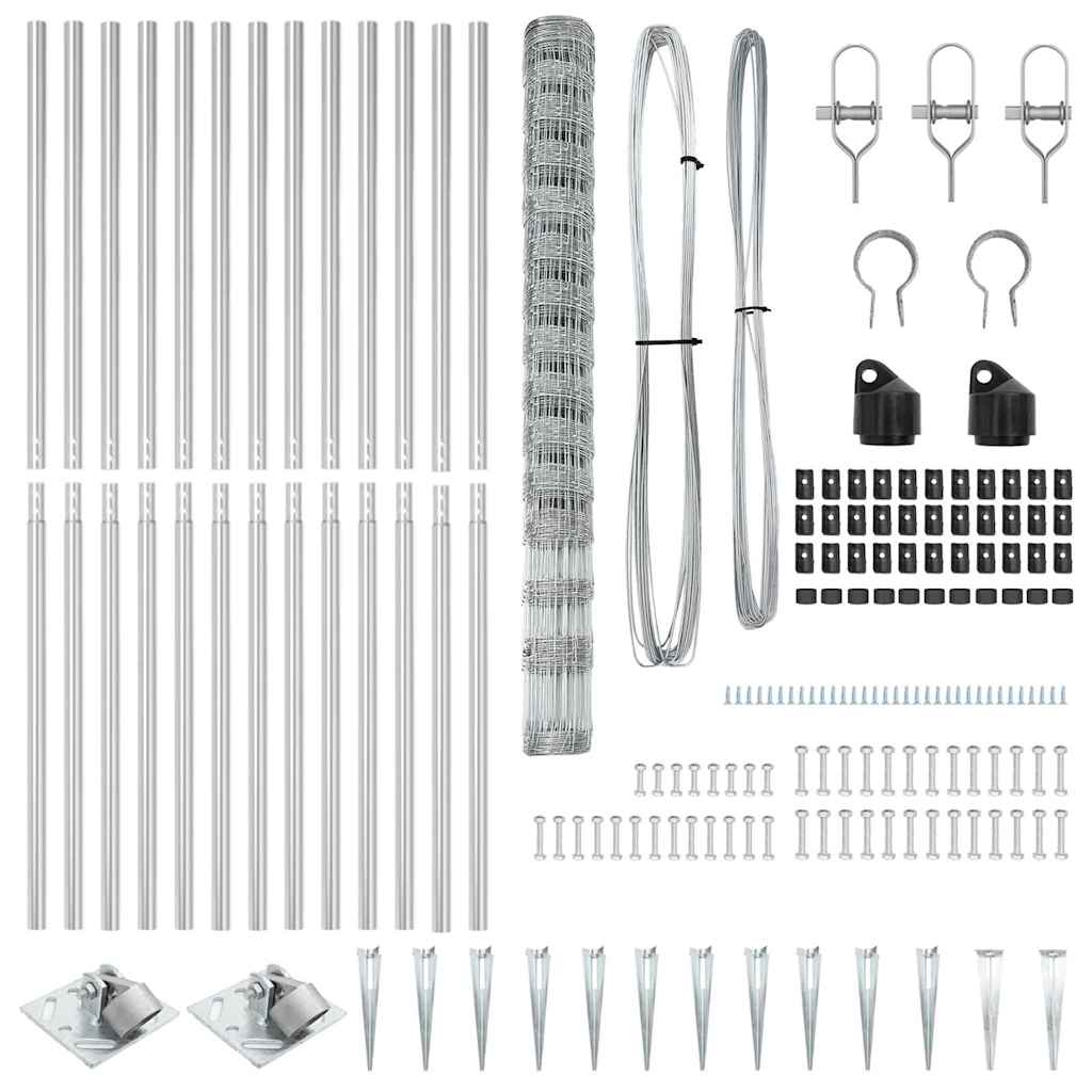 Fence Post Galvanized 25 x 1.6 m Steel