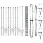 Fence Post Galvanized 25 x 1.6 m Steel