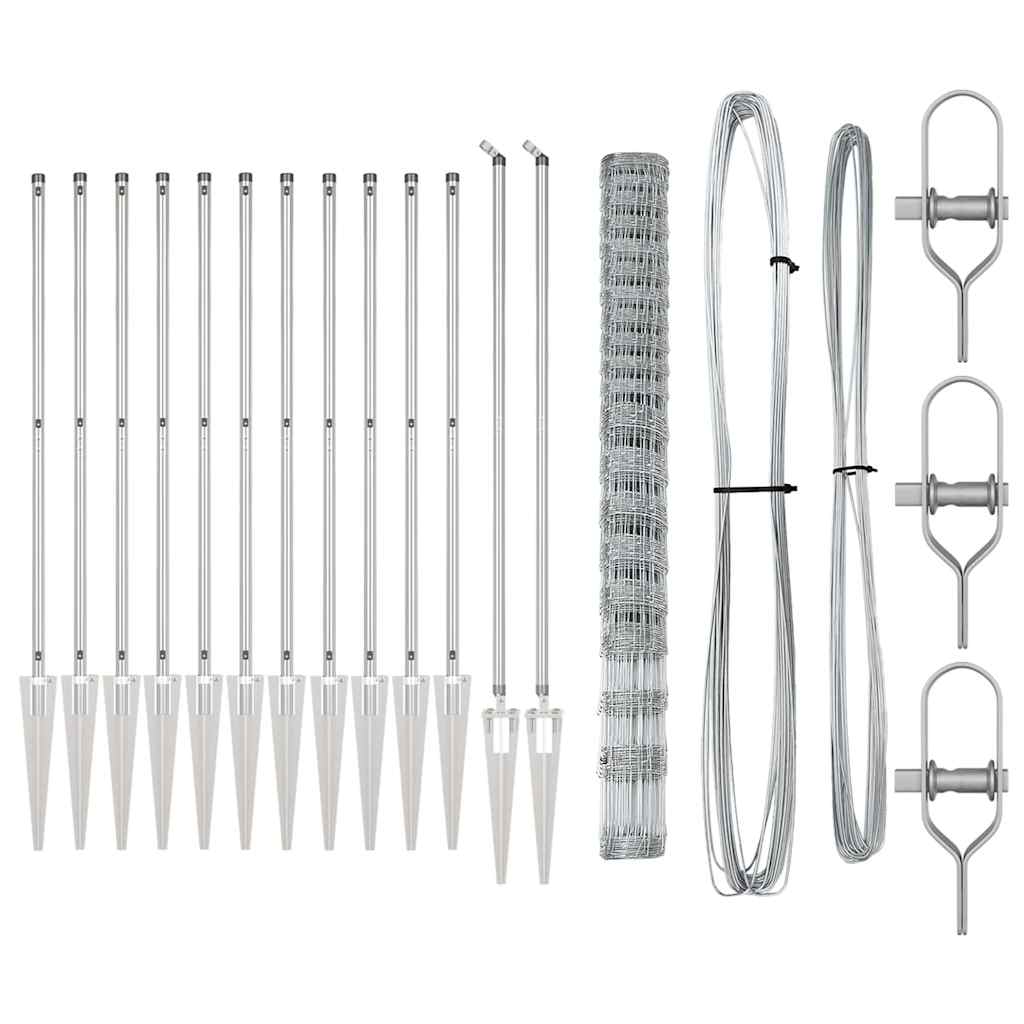 Fence Post Galvanized 25 x 1.6 m Steel