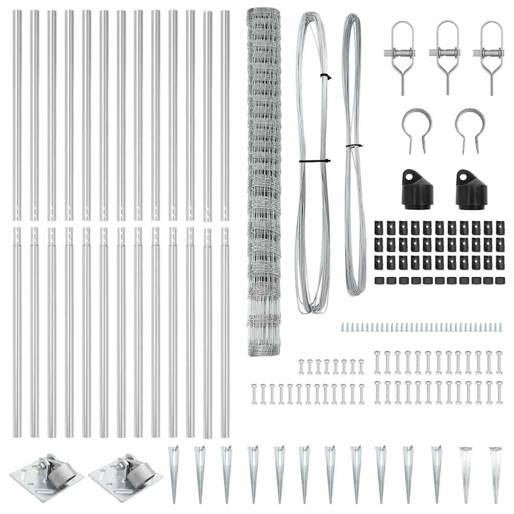 Fence Post Galvanized 25 x 1.6 m Steel