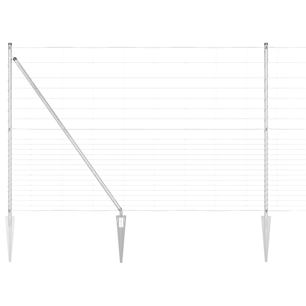 Fence Post Galvanized 25 x 1.6 m Steel