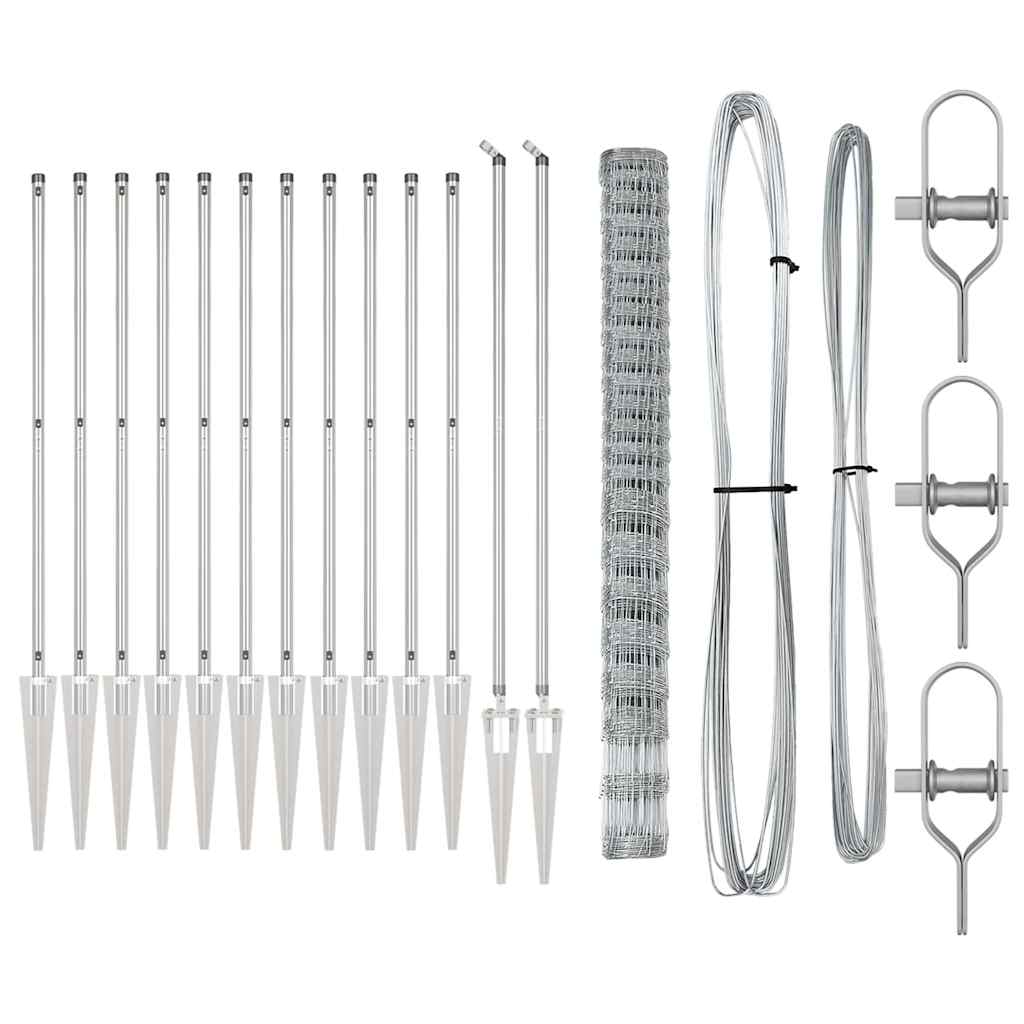 Fence Post Galvanized 25 x 1.6 m Steel