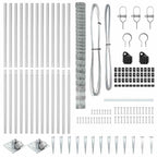 Fence Post Galvanized 25 x 1.6 m Steel