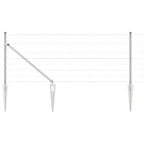 Fence Post Galvanized 50 x 0.8 m Steel