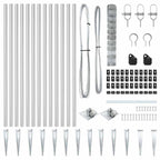 Fence Post Galvanized 50 x 1 m Steel