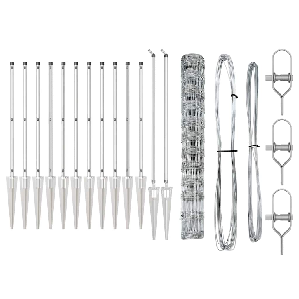 Fence Post Galvanized 50 x 1.2 m Steel