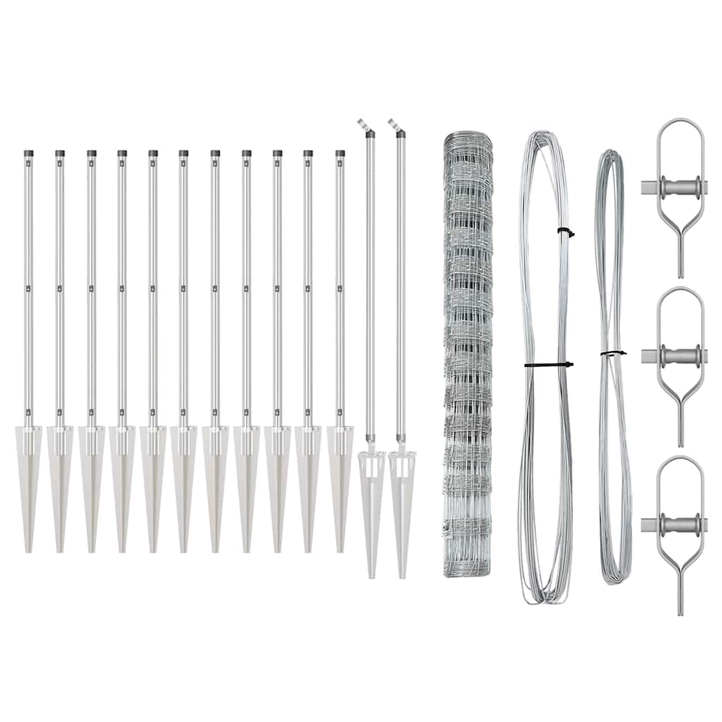 Fence Post Galvanized 50 x 1.4 m Steel