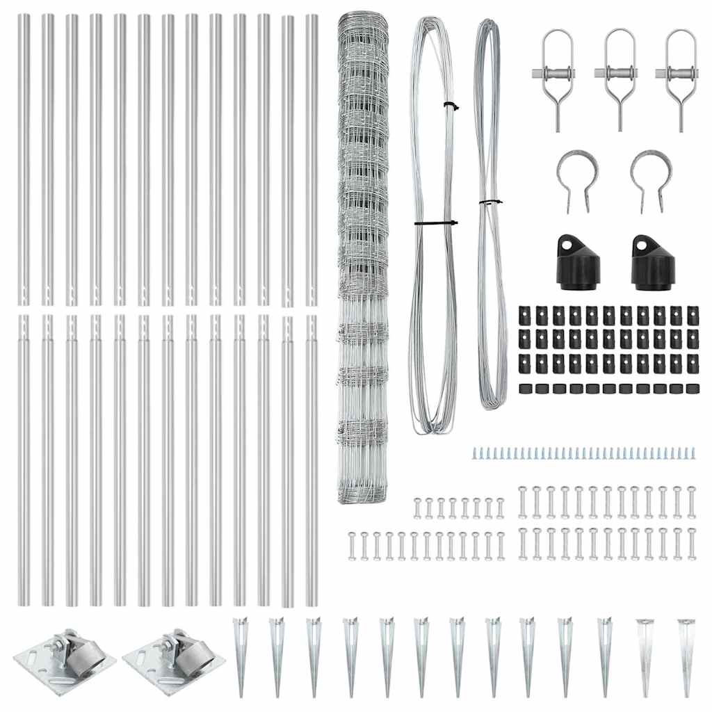 Fence Post Galvanized 50 x 1.5 m Steel