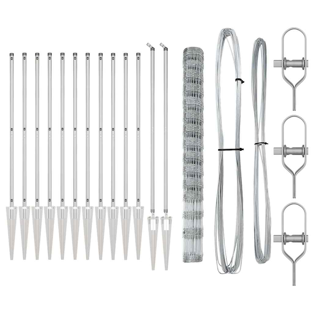 Fence Post Galvanized 50 x 1.6 m Steel