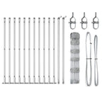 Fence Post Galvanized 25 x 0.8 m Steel