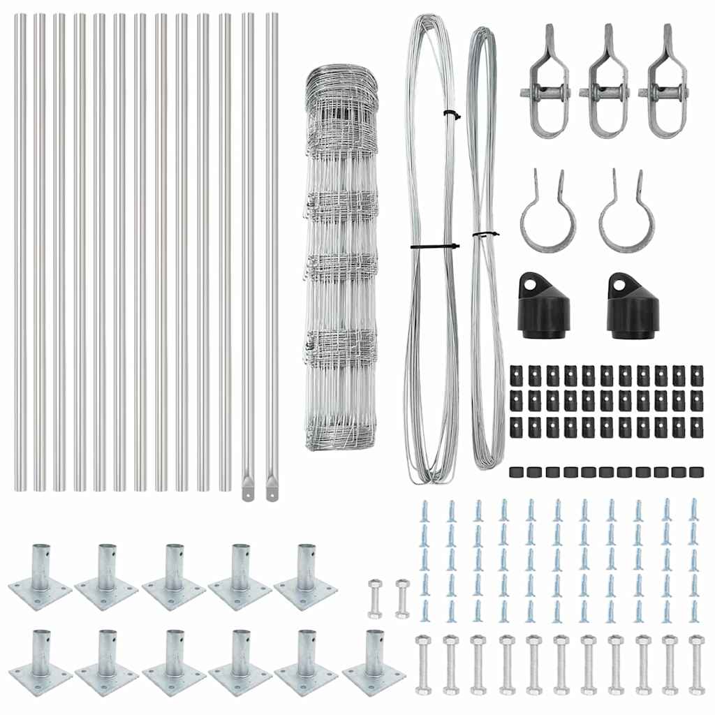 Fence Post Galvanized 25 x 0.8 m Steel