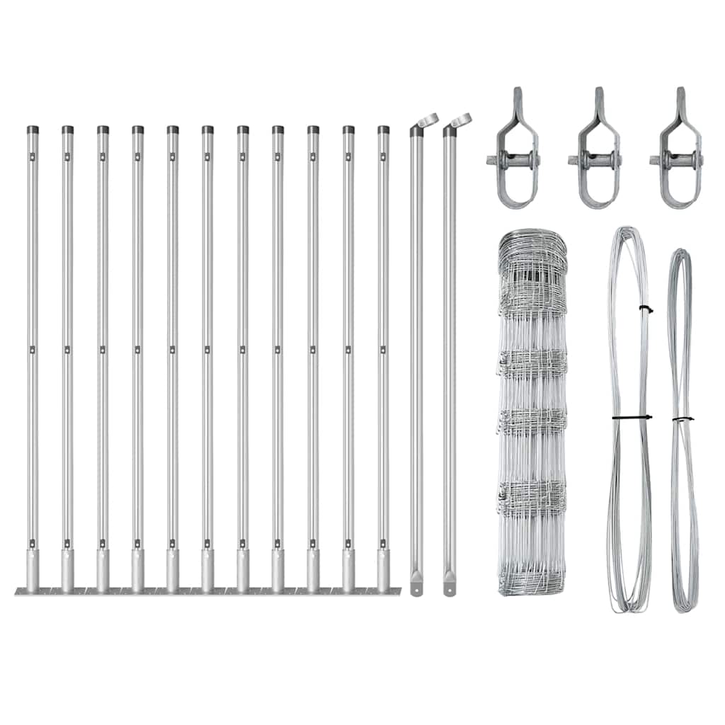 Fence Post Galvanized 25 x 0.8 m Steel