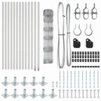 Fence Post Galvanized 25 x 0.8 m Steel