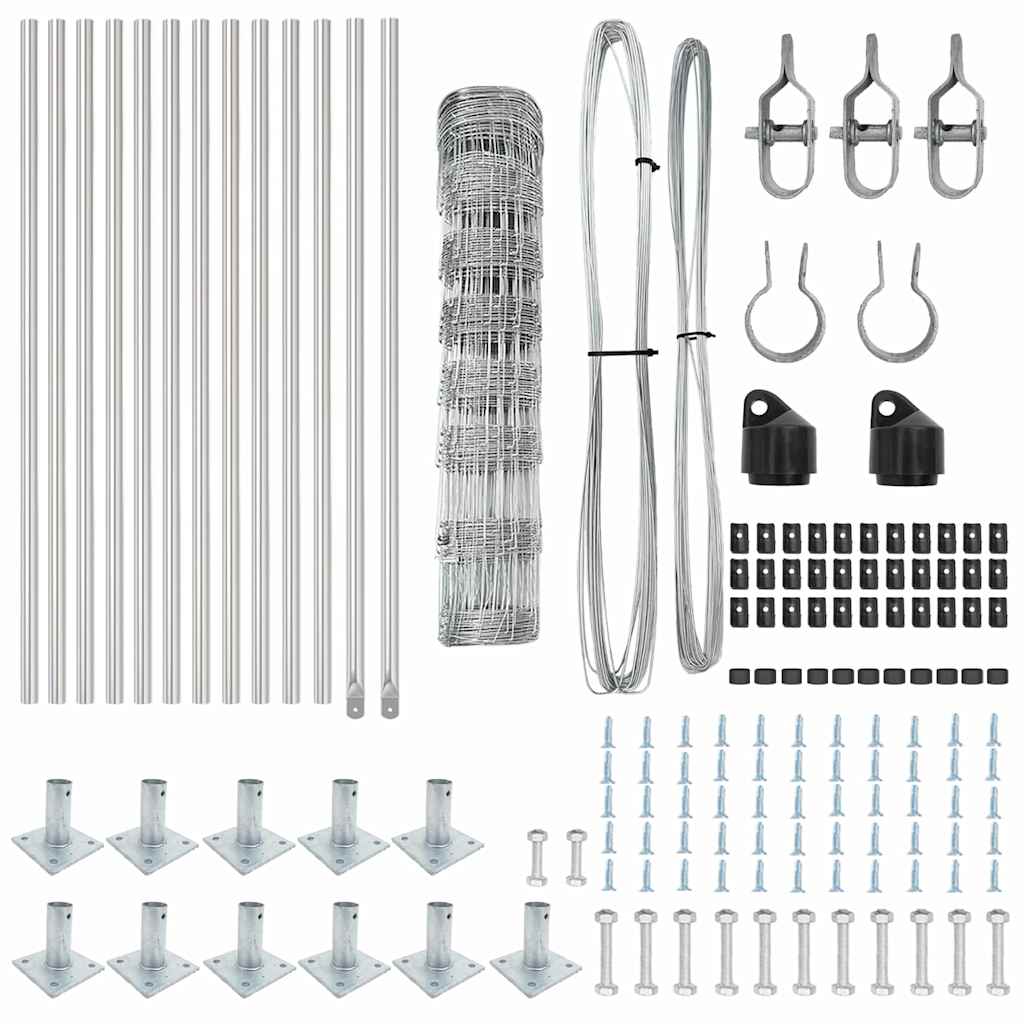 Fence Post Galvanized 25 x 0.8 m Steel