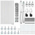 Fence Post Galvanized 25 x 0.8 m Steel