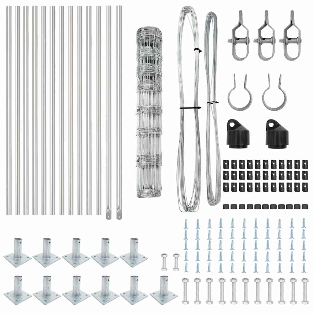 Fence Post Galvanized 25 x 1 m Steel
