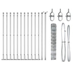 Fence Post Galvanized 25 x 1 m Steel