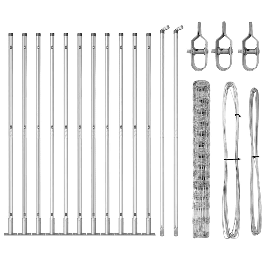 Fence Post Galvanized 25 x 1.4 m Steel