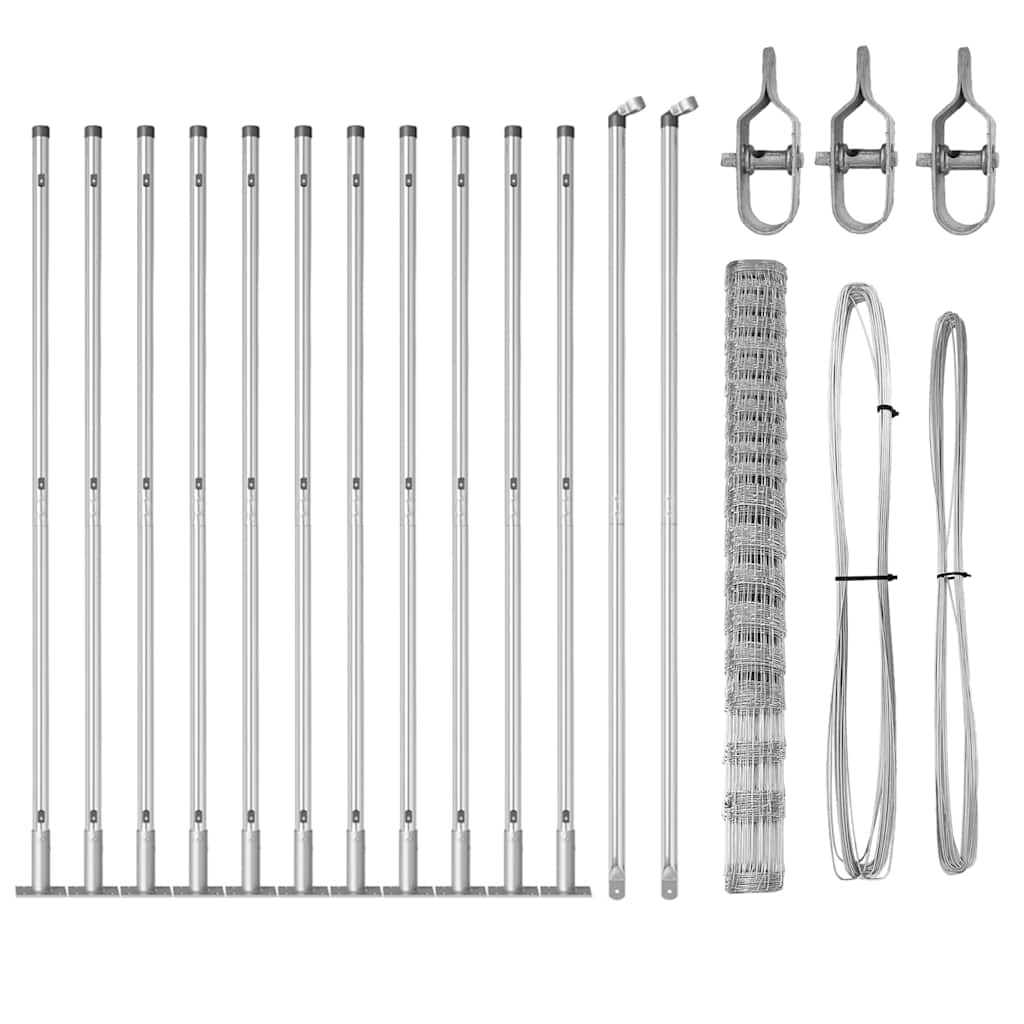 Fence Post Galvanized 25 x 1.6 m Steel