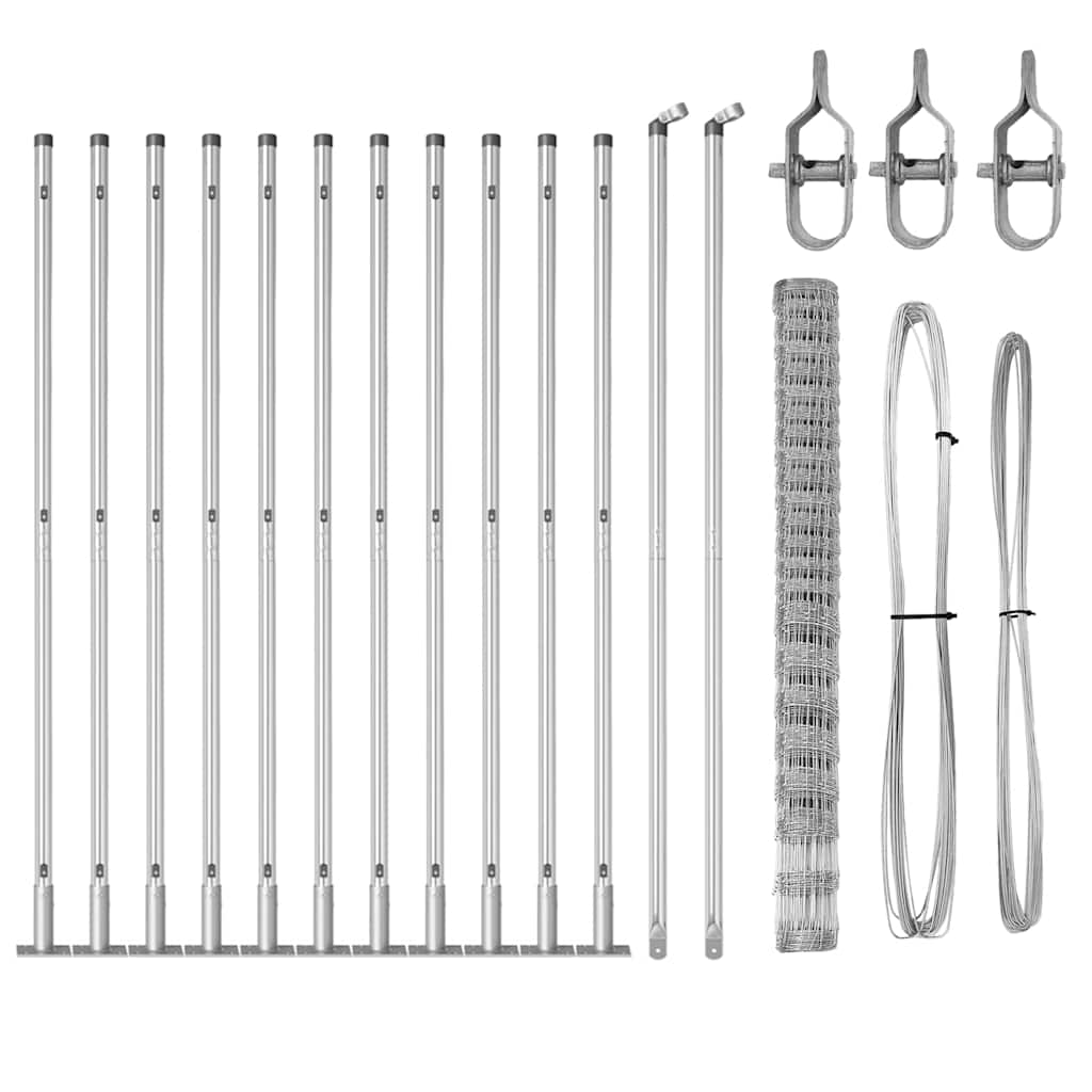 Fence Post Galvanized 25 x 1.6 m Steel