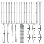 Fence Post Galvanized 50 x 0.8 m Steel