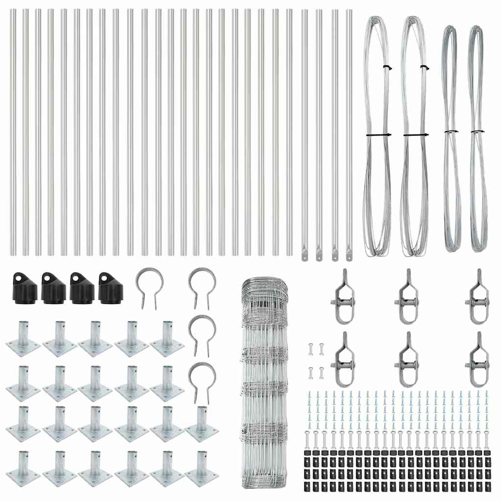 Fence Post Galvanized 50 x 0.8 m Steel