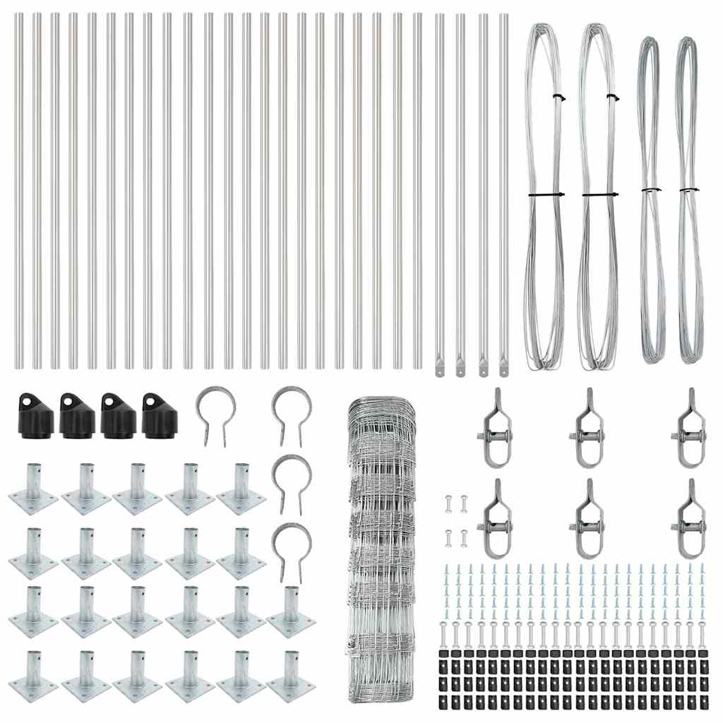 Fence Post Galvanized 50 x 0.8 m Steel