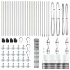 Fence Post Galvanized 50 x 1 m Steel