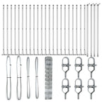 Fence Post Galvanized 50 x 1 m Steel