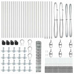 Fence Post Galvanized 50 x 1 m Steel