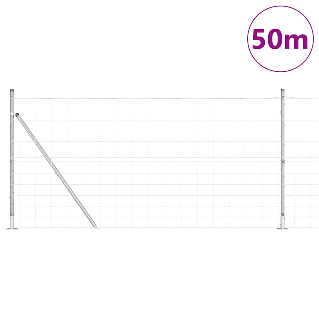 Fence Post Galvanized 50 x 1.2 m Steel