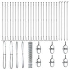 Fence Post Galvanized 50 x 1.2 m Steel