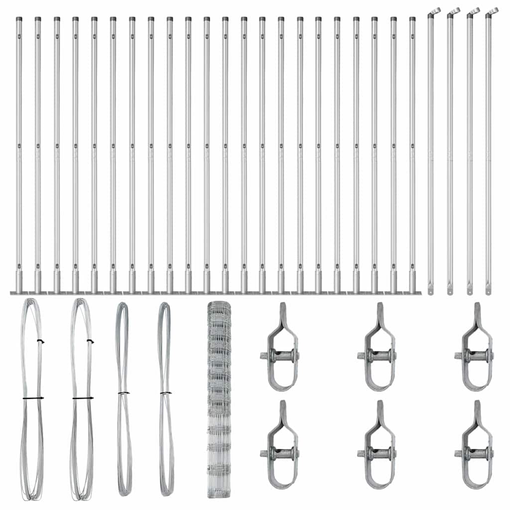 Fence Post Galvanized 50 x 1.5 m Steel