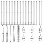 Fence Post Galvanized 50 x 1.5 m Steel