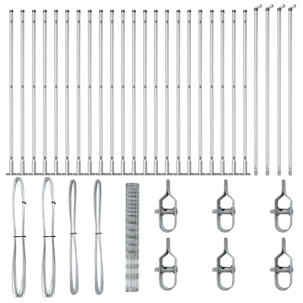 Fence Post Galvanized 50 x 1.5 m Steel