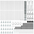 Fence Post Galvanized 50 x 1.5 m Steel