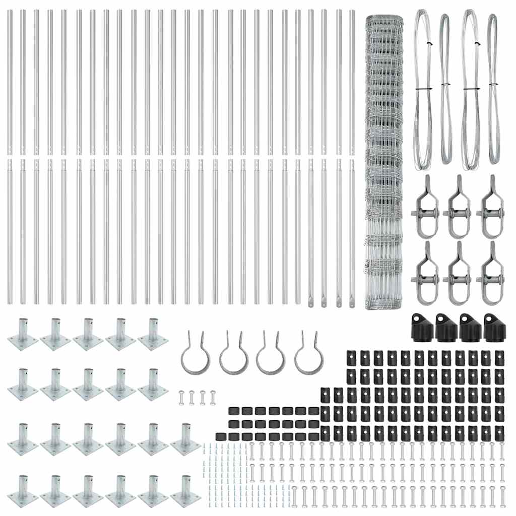 Fence Post Galvanized 50 x 1.5 m Steel
