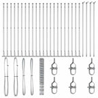 Fence Post Galvanized 50 x 1.6 m Steel