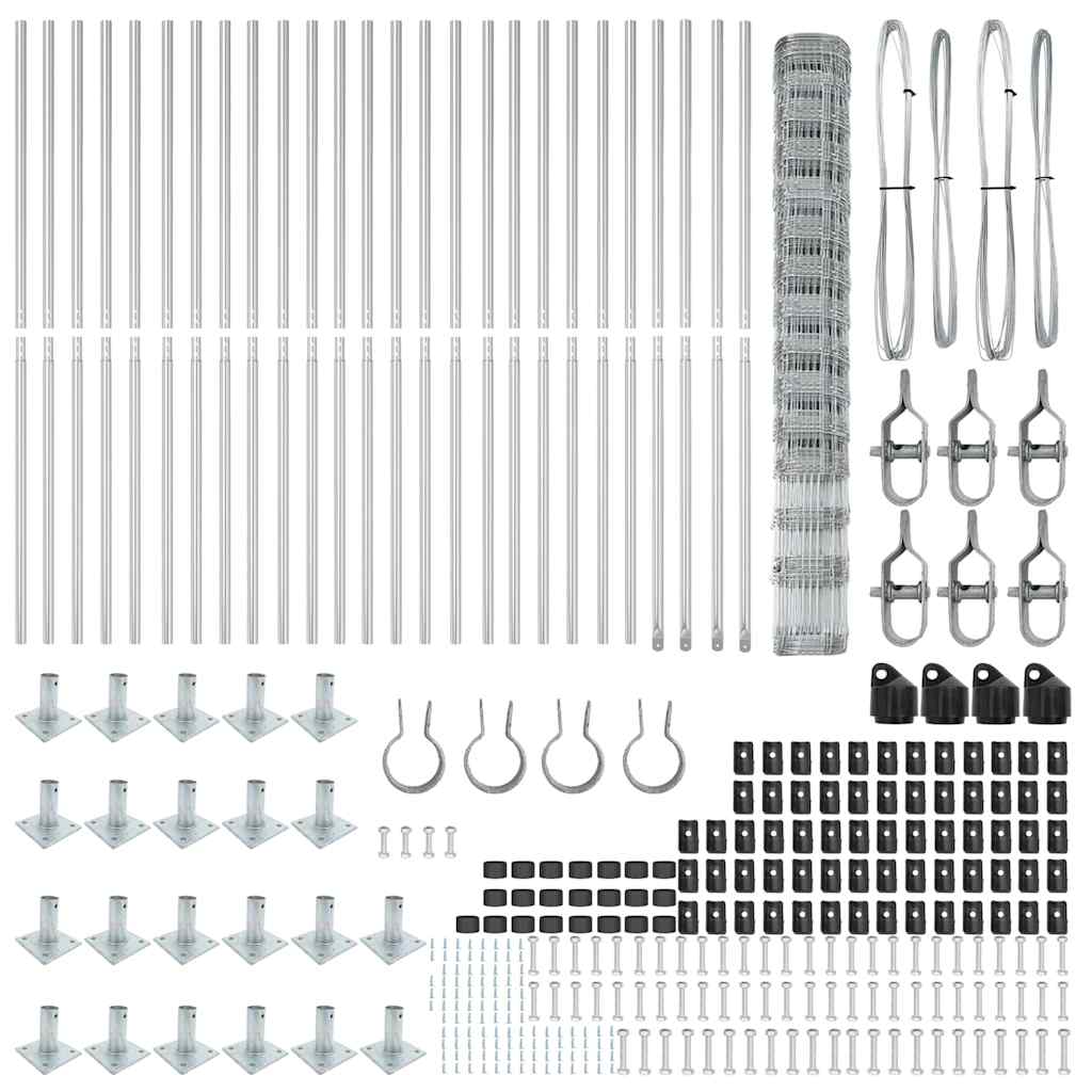 Fence Post Galvanized 50 x 1.6 m Steel
