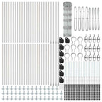 Fence Post Galvanized 100 x 0.8 m Steel