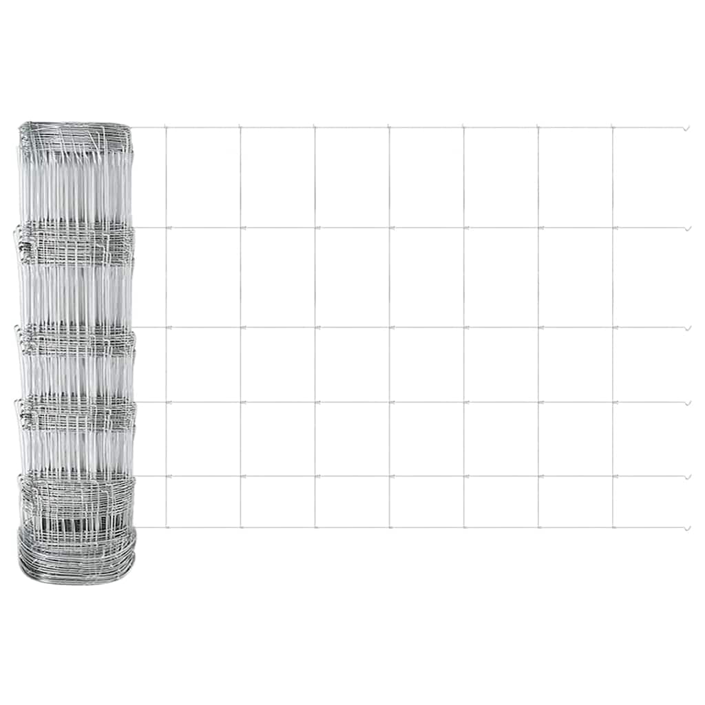 Fence Post Galvanized 100 x 0.8 m Steel