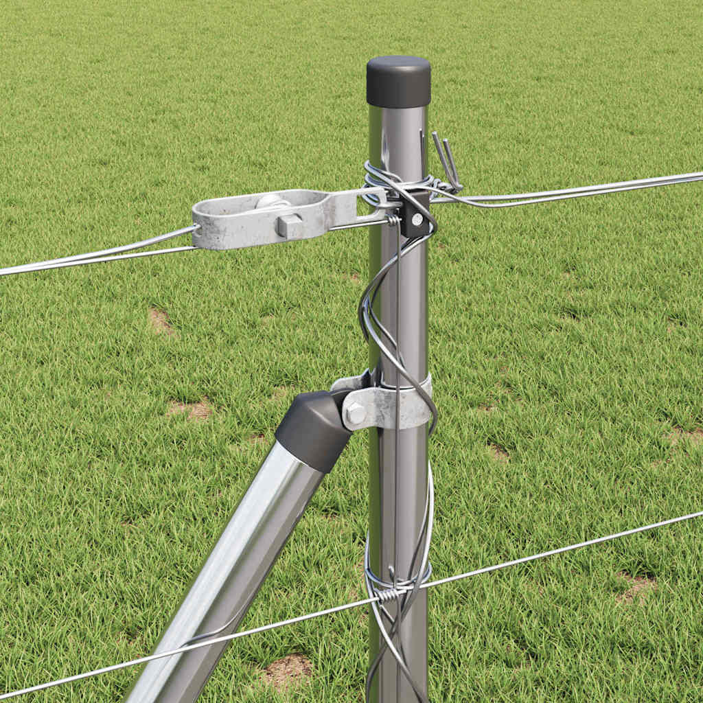 Fence Post Galvanized 100 x 0.8 m Steel