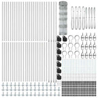 Fence Post Galvanized 100 x 0.8 m Steel